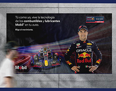 Formula 1 brand experience - Mobil trackside activation at Formula 1 racing events